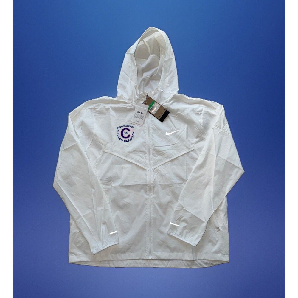 Nike Impossibly Light 2025 Chicago Marathon Running Jacket White XL HQ4267-100